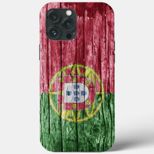 Portugal wood flag iPhone 13 pro max case