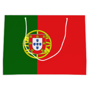 Portugese Flag Large Gift Bag