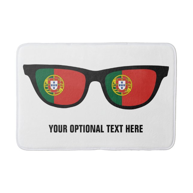 Portugese Shades custom bath mats (Front)
