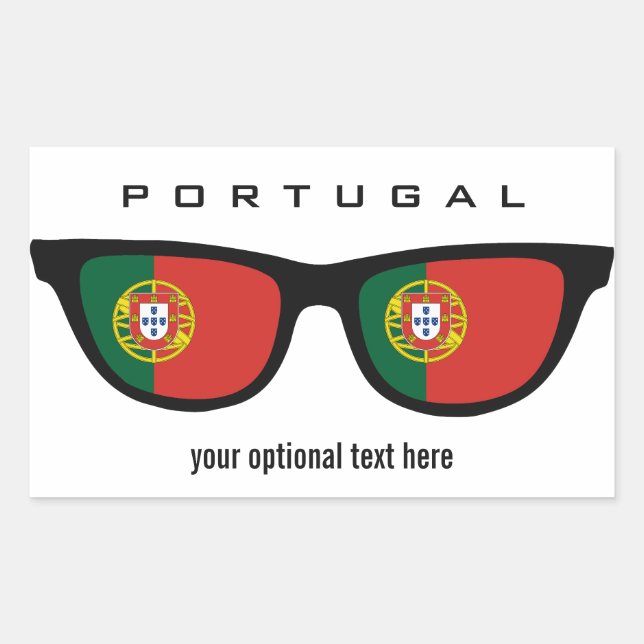 Portugese Shades custom stickers (Front)