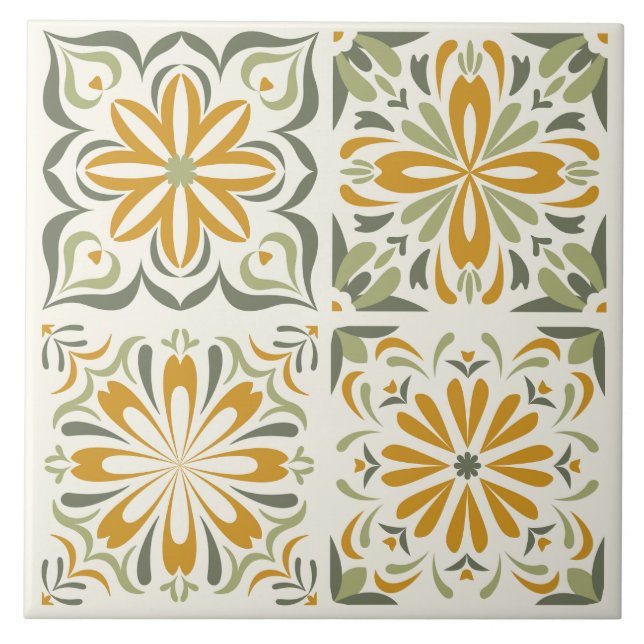 Portugese Tiles Pattern (Front)