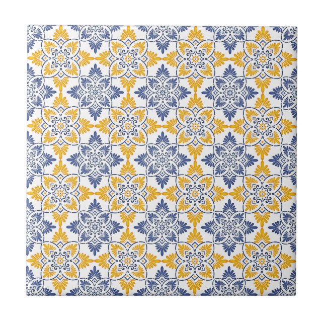Portugese Tiles Pattern (Front)