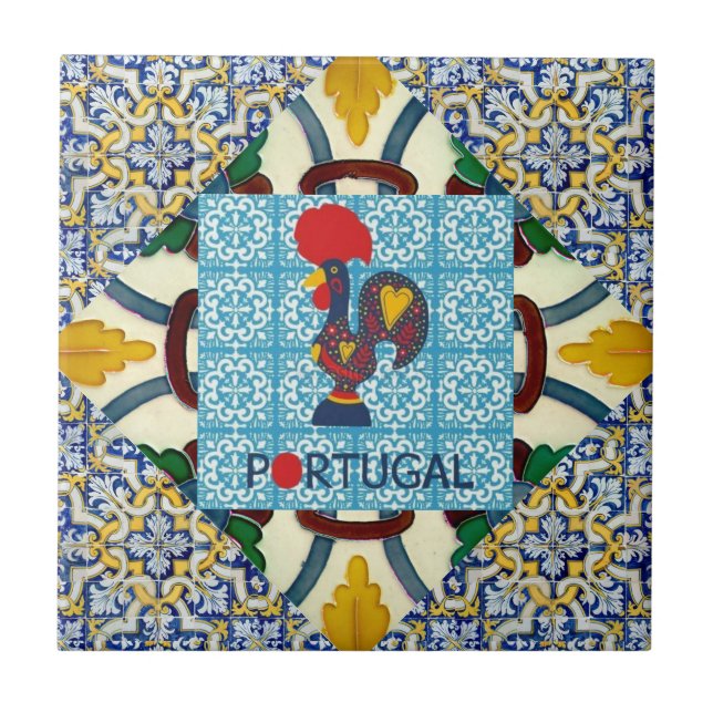 Português design  tile (Front)