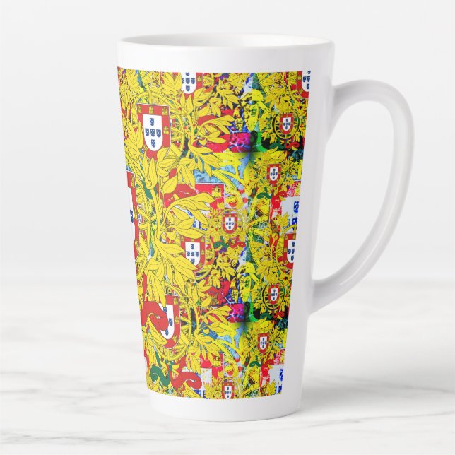 Portuguesa  latte mug (Right)