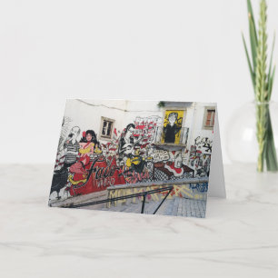 Portuguese: Alfama- Lisboa Fado Card