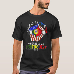 Portuguese American America Pride Foreign Portugal T-Shirt