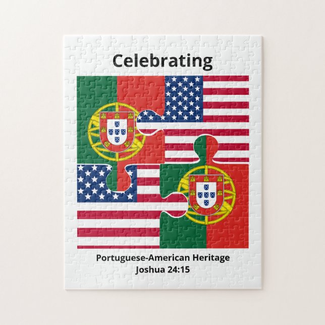 PORTUGUESE AMERICAN JIGSAW PUZZLE (Vertical)