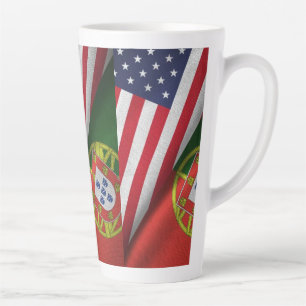 Portuguese American  Latte Mug