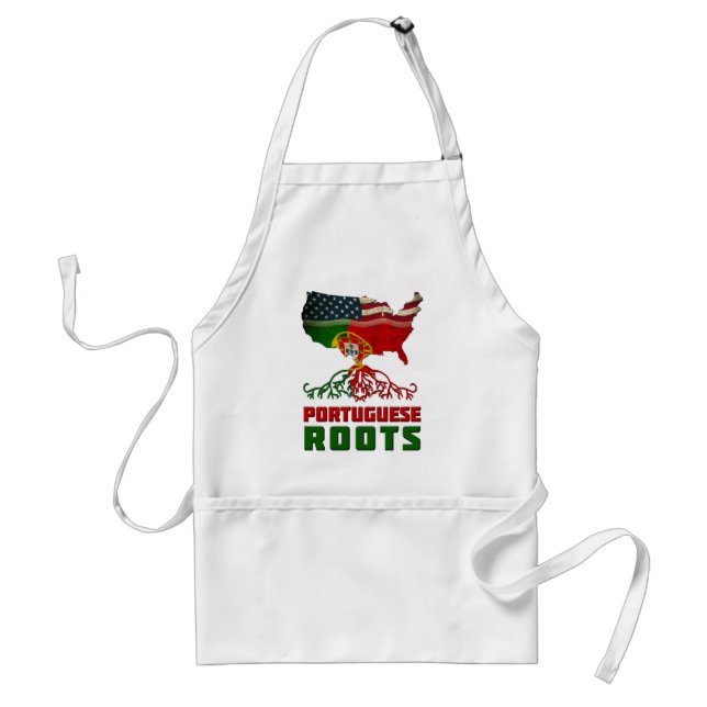 Portuguese American Roots Standard Apron (Front)