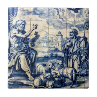 Portuguese Azulejo 005 Tile