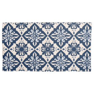 Portuguese Azulejo Blue and White Pillowcase