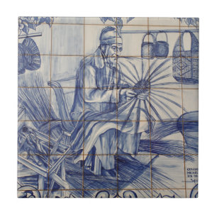 Portuguese azulejo tiles