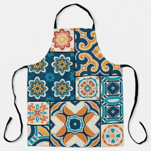 Portuguese Azulejos: Traditional Tile Art. Apron