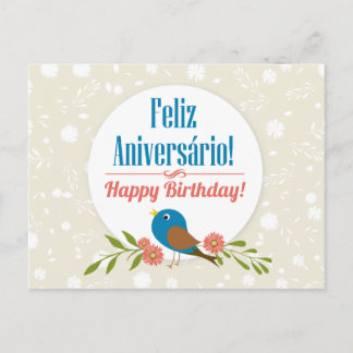 Portuguese Birthday card