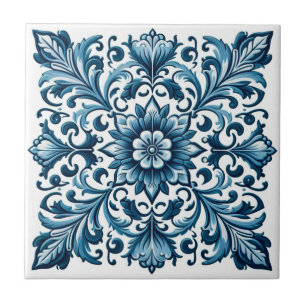 Portuguese blue tile