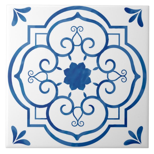 Portuguese blue tile (Front)