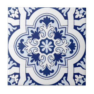 Portuguese blue tile