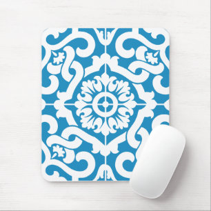 Portuguese blue tiles 1 mouse mat