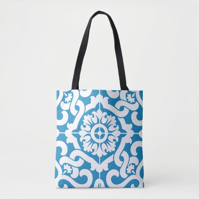 Portuguese blue tiles 1 tote bag (Front)
