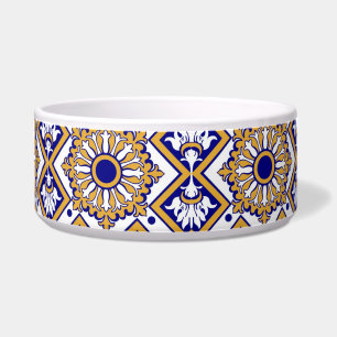 Portuguese Blue Yellow Mediterranean Floral