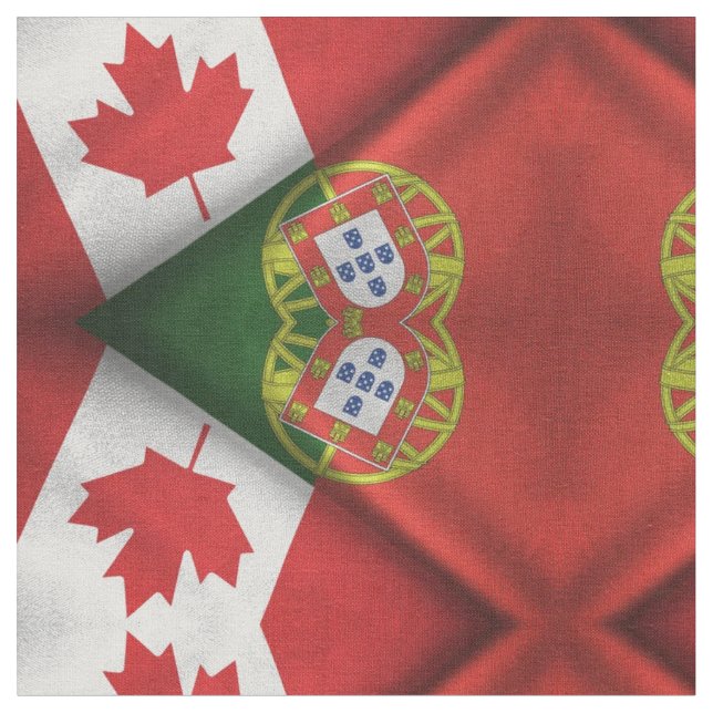 Portuguese Canadian  Fabric (Close Up)