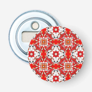 Portuguese Ceramic Tile Pattern Bottle Opener