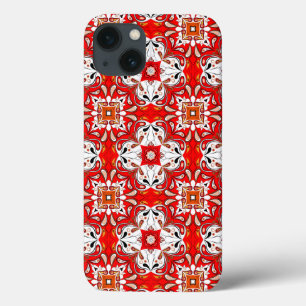 Portuguese Ceramic Tile Pattern iPhone 13 Case