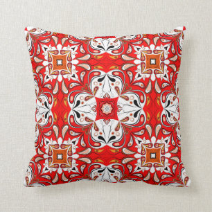 Portuguese Ceramic Tile Pattern Cushion