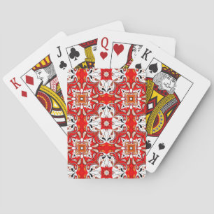 Portuguese Ceramic Tile Pattern Playing Cards