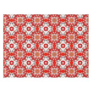 Portuguese Ceramic Tile Pattern Tablecloth