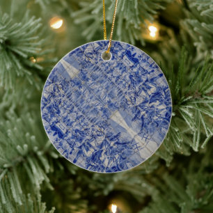 Portuguese  ceramic tree decoration
