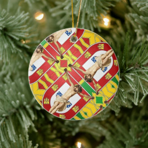 Portuguese  ceramic tree decoration