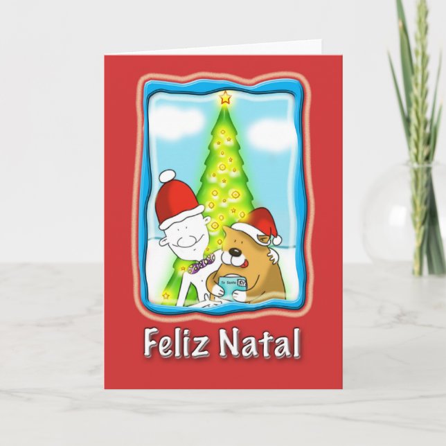 portuguese christmas card (Front)