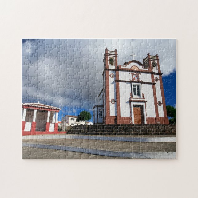 Portuguese church jigsaw puzzle (Horizontal)