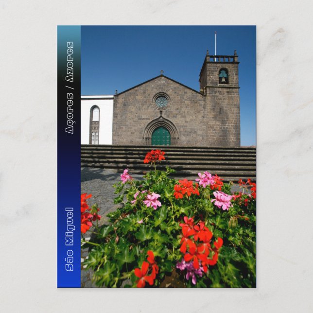 Portuguese church postcard (Front)