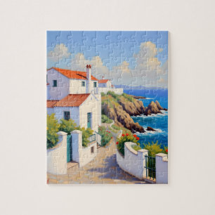  Portuguese Coastal Village Puzzle