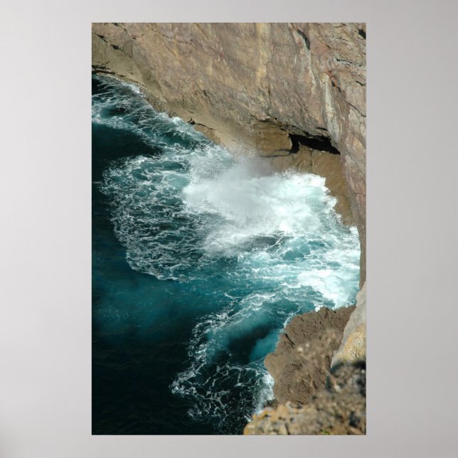 Portuguese Coastline Poster (Front)