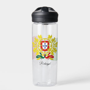 Portuguese Coat of Arms, Flag, Portugal Water Bottle