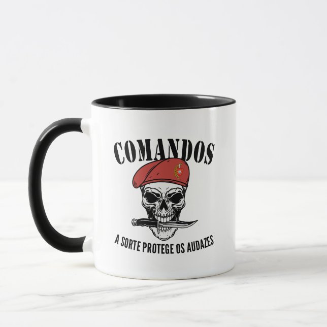 Portuguese Comandos Special Forces Mug (Left)
