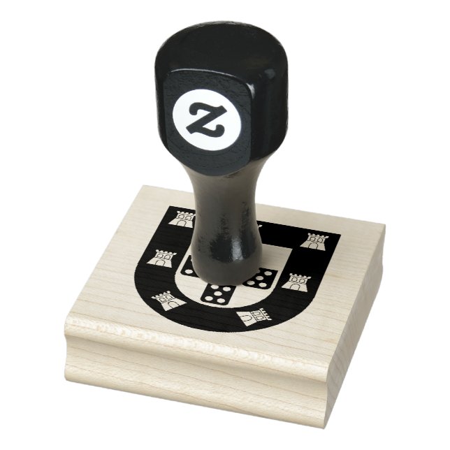 Portuguese Crest Rubber Stamp (Stamp)