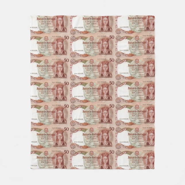 portuguese cultture designs fleece blanket (Front)