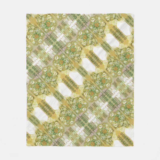 portuguese cultture designs fleece blanket (Front)