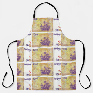 Portuguese culture designs apron