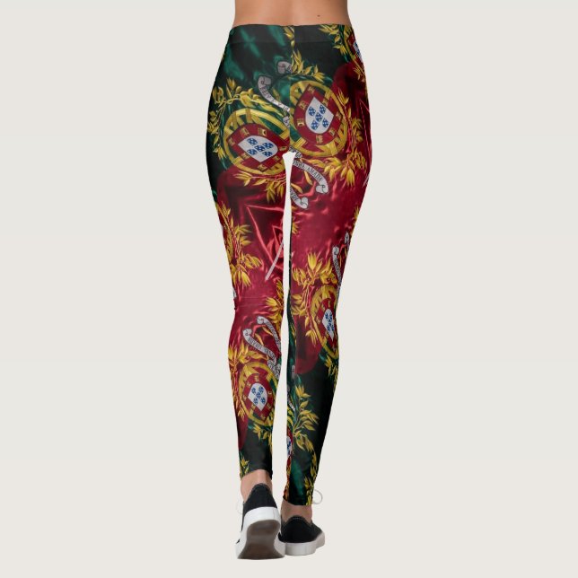 Portuguese culture leggings (Back)