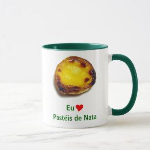 Portuguese custard tart mug
