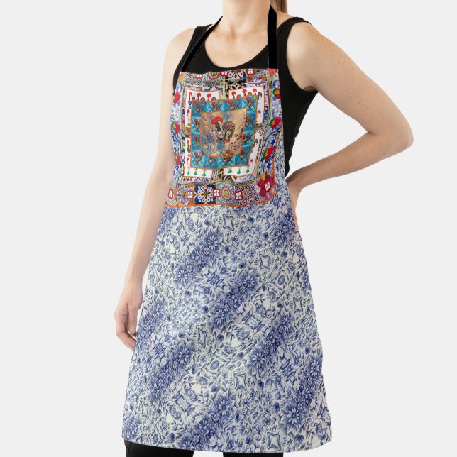Portuguese designs All-Over Print Apron (Insitu)
