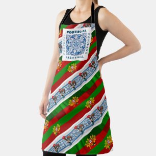 Portuguese designs All-Over Print Apron