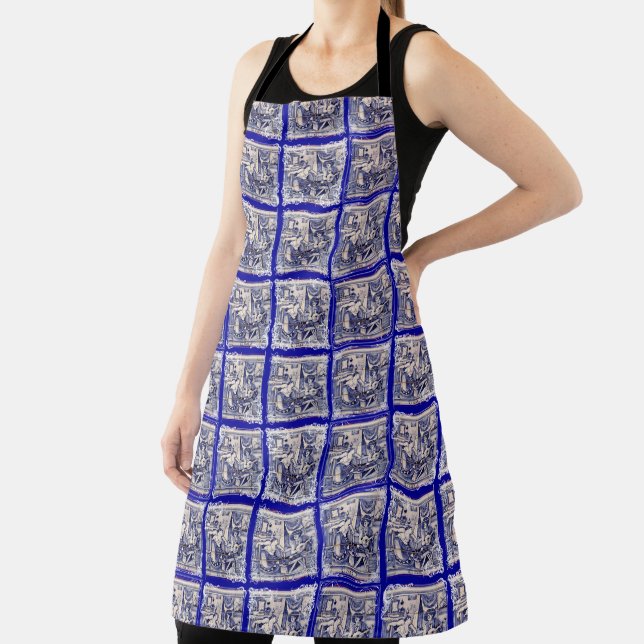 Portuguese designs apron (Insitu)