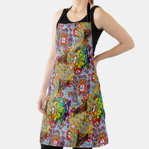 Portuguese designs apron