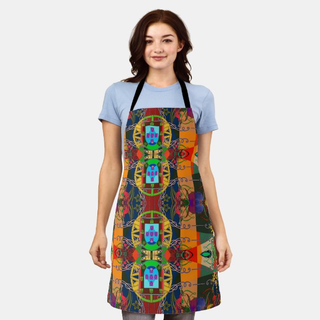 Portuguese designs  apron (Worn)
